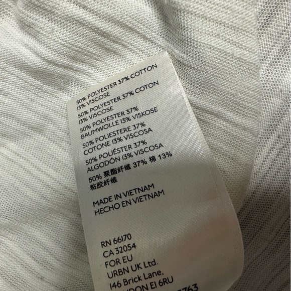 Free People | We The Free Long Beach Tunic Slub Jersey Longline Tee XS off white - Picture 12 of 12